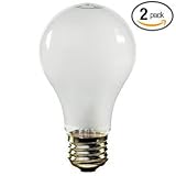 Sunbeam Rough Service 60 Watt Incandescent Bulb (2 Bulbs Per Pack) ... (60 Watts)
