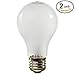 Sunbeam Rough Service 60 Watt Incandescent Bulb (2 Bulbs Per Pack) ... (60 Watts)