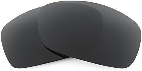 Replacement Lenses Compatible With Oakley Hijinx, Non-Polarized, Stealth Black