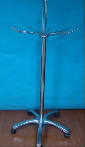 X-Ray Lead Apron Rack Stand Mobile Stainless Steel MRI