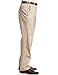 Haggar Men's Work To Weekend Hidden Expandable Waist No Iron Plain Front Pant,Khaki,38x34