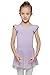 JEE.MDNMD.OO Girls' Flutter Sleeve Skirted Leotard