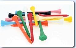 Gamola Golf 500 Mixed Coloured Wooden 55Mm 2 1/8 Tees