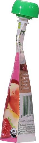 SPROUT ORGANIC APPLE APRICOT STRAWBERRY SUPERFRUIT, 4.22 OZ POUCH