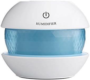 Menschwear Portable USB Ultrasonic Air Humidifier 7 Color Changing LED Night Light Home, Office Blue