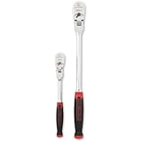 GEARWRENCH 81204P 120XP Cushion Grip Flex Teardrop Ratchet Set, 2-Piece