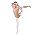 iMucci Professional Seamless Nude Camisole Leotard - Undergarment Dancewear for Ballet Dance