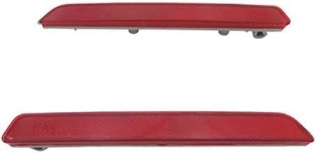 Fit for Mazda 1 Pair Red Lens Rear Bumper Reflector Lights Fog Lamp Generic CX-9 2007-2013
