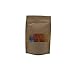 50pcs Sealable Bags,Brown Kraft Paper Bag Stand up Zipper Resealable Stand Up Food Grade Coffee Bags Pouches with Window,Biscuit Bag,Pastry Bag,Snack sub-Package(Pack of 50)