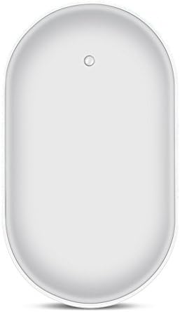 FunPoke Double-Sided Hand Warmer Power 5200mAh USB Mobile External Back Up Battery,power-Sliver
