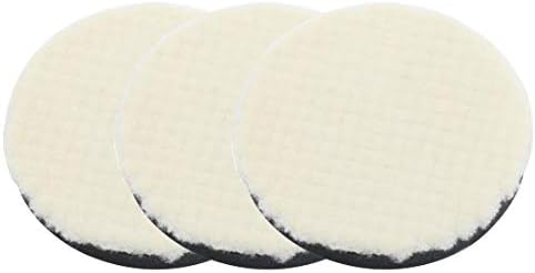 Lvcao ウールバフ 3枚セット 研磨バフ 手磨き 車磨き用ウールバフ ソフト バフ 羊毛バフ 5 Off ポリッシャー 中目 研磨用ウールバフ スポンジバフ 仕上げ用 直径12 5cm 3個 塗装 スポンジ 超微粒子
