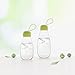 emoi BPA Free Water Bottle, 16oz/480ml Cute Water Bottle with Carrying Strap, Ideal for Kids Boys Girls Students Women Healthy Hydration-Green