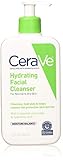 CeraVe Hydrating Facial Cleanser 12 Fl Oz, (Pack of 2)