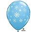 Mayflower Products Frozen 3rd Birthday Party Supplies Olaf, Elsa and Anna Balloon Bouquet Decorations Blue #3