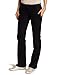 Lee Uniforms Juniors Everyday Bootleg Pant, Black, 5
