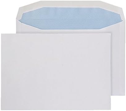 Q-Connect Machine Envelope 162 x 238 mm 90 gsm Gummed - White, Pack of 500, 162 x 238 month