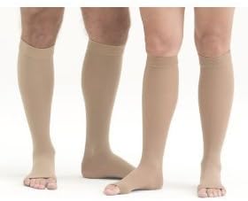 Mediven Forte 40-50 mmHg Extra-Wide Knee High Open Toe : Beige Size VII by Medius