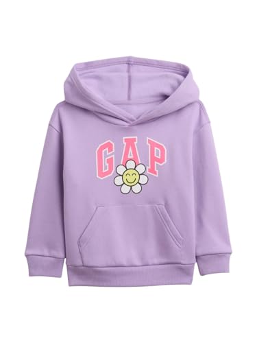 GAP Baby Girls Playtime Favorites Logo Pullover Hoodie Hooded Sweatshirt Summer…