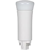 Satco S29861 Transitional Light Bulb in White Finish, 4.69 inches