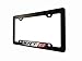 BLACK License PLATE Tag FRAME with SRT8 Street Racing Technology Aluminum Emblem Badge Nameplate Logo Decal Rare JDM for Dodge Challenger Charger Magnum Chrysler 300C Jeep Grand Cherokee 6.4L Liter Chrysler V8 392 Hemi 470HP 6.1L 425HP Engine Swap 05 06 07 08 09 10 11 12 13 14 2005 2006 2007 2008 2009 2010 2011 2012 2013 2014