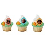 Moana Voyagers Cupcake Rings - 24 pc
