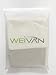 WeiVan Set of 4 Christmas Stocking Large Size Plain Burlap Stocking Christmas Decor