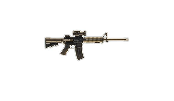 Imán para nevera – AR-15 rifle – armas de asalto – 9,5