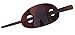 Parcelona French Classic Oval Brown Tortoise Shell Bun Cover Holder Hair Slider Pin Thru Hair Barrette Clip with Stick