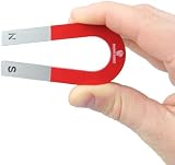 FIRST4MAGNETS Traditional Alnico Horseshoe Magnet 1kg Pull 75x39x8mm view 4