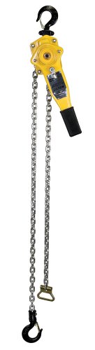 OZ Lifting Lever Hoist, Overload Protection, Hook Mount, 3/4 Ton Capacity, 10' Lift, 12-51/64" Headroom, 11-3/16" Lever Length, 1-11/64" Hook Opening - Thumbnail 2