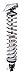 QA1 Coil-Over Shock Kit, Twintube, Double Adjustable, 150 lb/in Spring Rate, Rear, GM A-Body/G-Body 1964-72, Pair