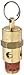 Control Devices ST Series Brass ASME Safety Valve, 125 psi Set Pressure, 1/4" Male NPT primary