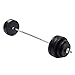 Goplus Barbell Dumbbell Weights Set 132 Lbs Lifting Exercise Full Body Workout for Gym, Home Adjustable Weight Bar