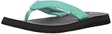 Sanuk Women's Yoga Mat Flip-Flop, Opal, 05 M US