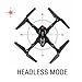 Drone with Camera Live Video Detachable RC Quadcopter with 2 Batteries 2.0MP FPV WiFi 2.4GHz 6-Axis Gyro Headless Mode Altitude Hold One Key Return Remote Control Gravity Sensor DIY Helicopter