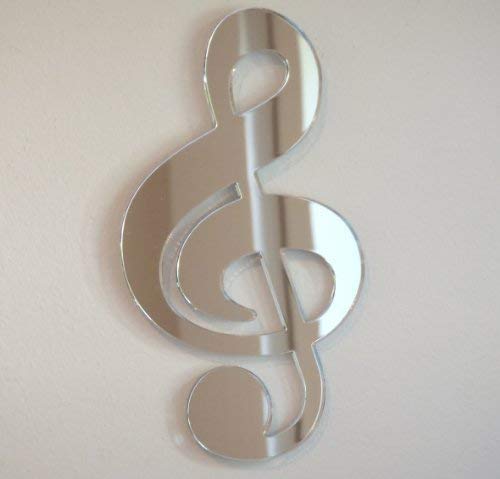Treble Clef Mirror 45cm x 37cm