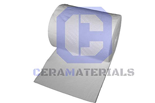 Ceramic Fiber Insulation Blanket 6# 2300F (1"x24"x25') for Wood Stoves, Pizza Ovens, Kilns, Forges, Furnaces - Thumbnail 3