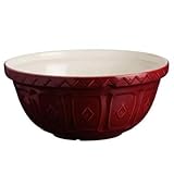Mason Cash Mixing Bowl, Burgundy