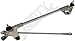 APDTY 713613 Windshield Wiper Transmission/Linkage Fits 1997-2001 Honda CR-V (Replaces 76530-S10-A01, 76530S10A01)