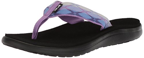 Teva Womens Women's W Voya Flip Flop, Terre Purple, 8 M US