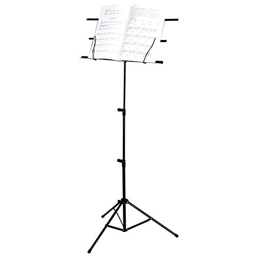 IRONTREE Music Stand - Folding Music Holder with Carrying Bag
