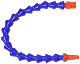 CHHR Round Nozzle 1/2 Plastic Flexible Water Oil Coolant Pipe Hose 30cm Length (1)