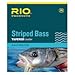 Rio Fishing Products Rio Striped Bass Leader 7ft 20lb, 3 Pack