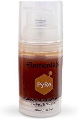 Skin Nutrition Elementals Pycnogenol & Reservatrol Feed, Protect & Nourish, 1 Fluid Ounce