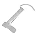 Ladies' Ring Guard Sizer White Gold Filled (18X2 MM) FOR 2 MM THIN RING