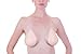 Mystiqueshapes  Women Reveal Cleavage Galore Silicone Nu Bra Cups Breast Enhancers (C, Light Weight Nude)