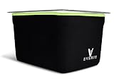 EVERIE Neoprene Sleeve for Everie Sous Vide Container 12 Quart EVC-12, Helps Faster Heat Saves Electricity. Does Not Fit for Rubbermaid.