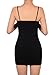 SATINIOR Women Cami Camisole Adjustable Spaghetti Strap Tank Top Basic Layering Long Tanks (XL Size, Black)