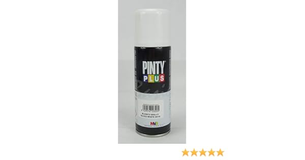 Pack x2 Spray pintura PINTYPLUS BASIC - 200ML (BLANCO BRILLO ...