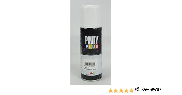 Pack x2 Spray pintura PINTYPLUS BASIC - 200ML (BLANCO BRILLO ...